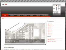 Tablet Screenshot of fif-moebel.de